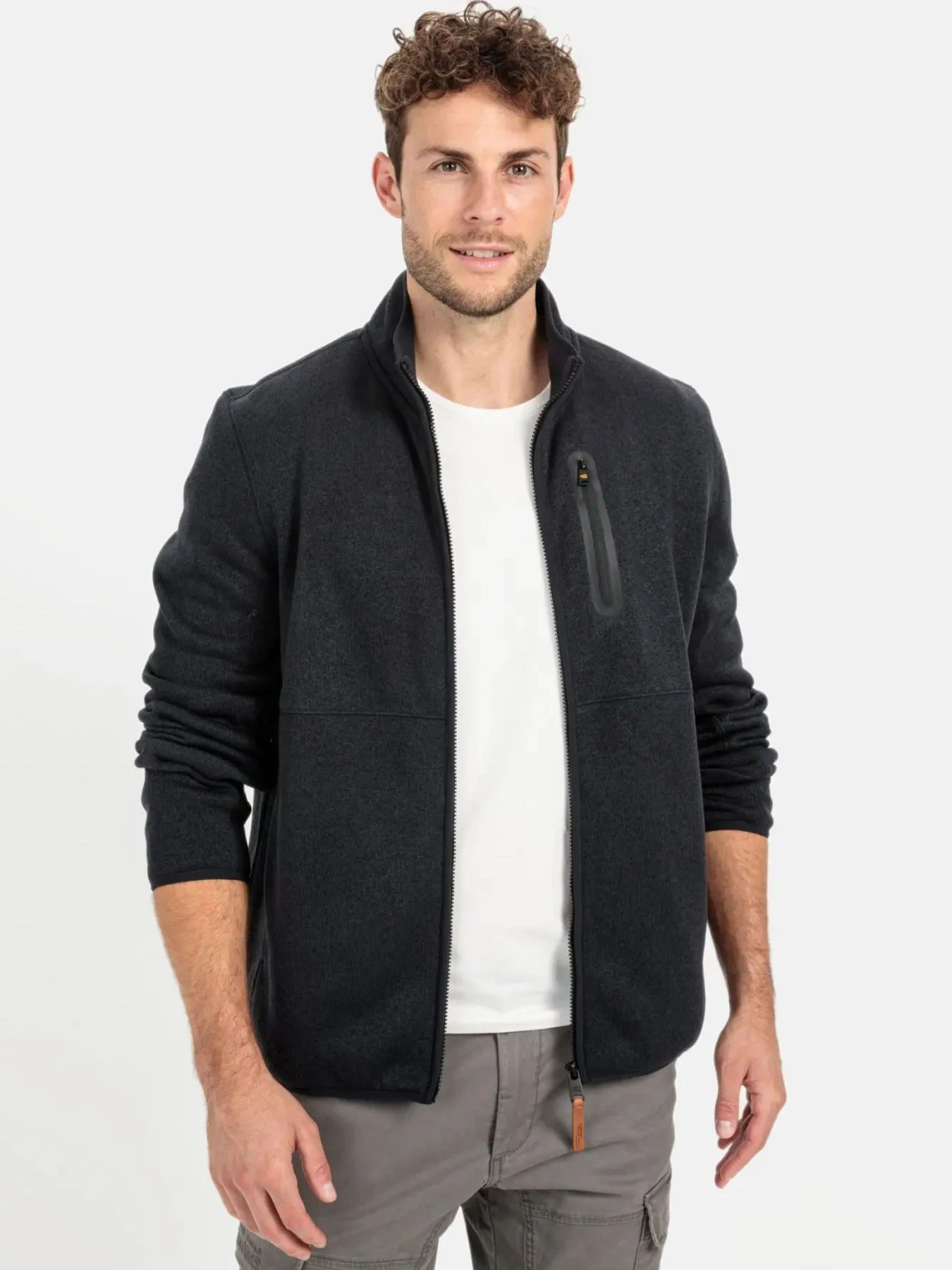 Свитры и кардиганы Camel Active Fleecejacket модель 409501-4K53-47 Свитры и кардиганы Camel Active Fleecejacket модель 409501-4K53-47 Фото