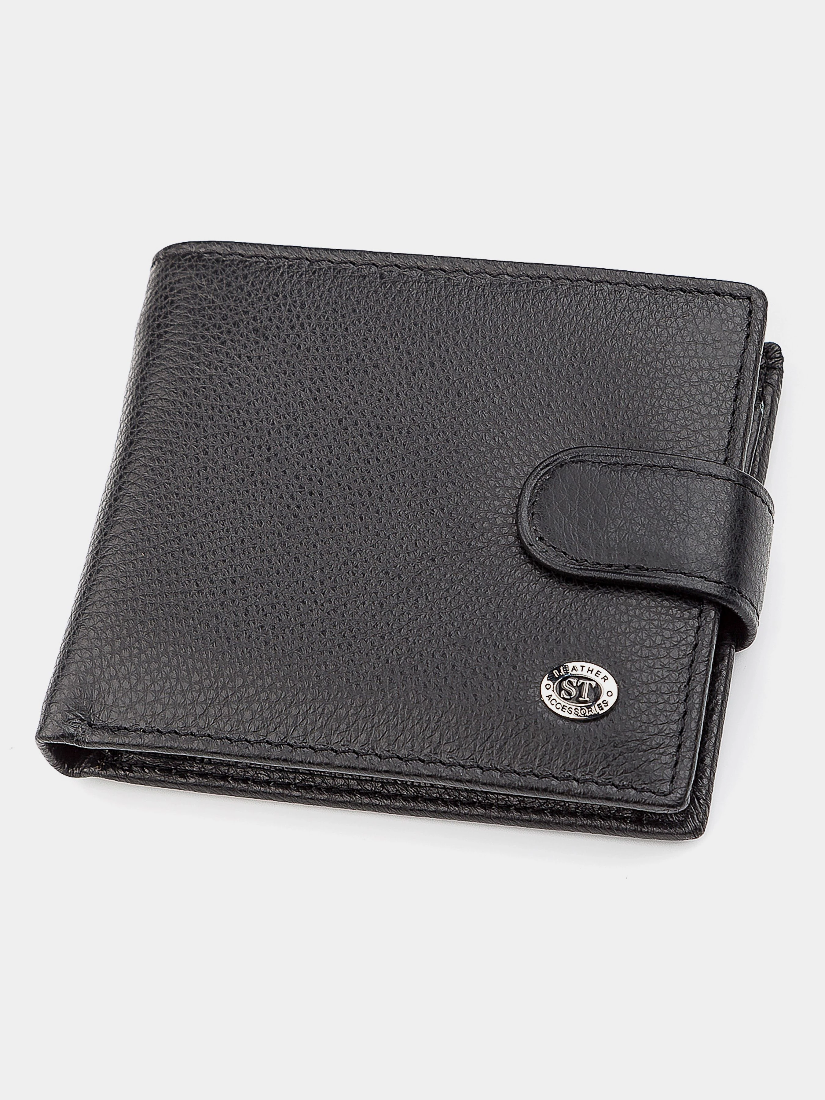 ST Leather Accessories Гаманець колір чорний