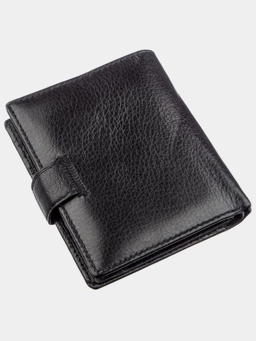 ST Leather Accessories Гаманець колір чорний фото 2