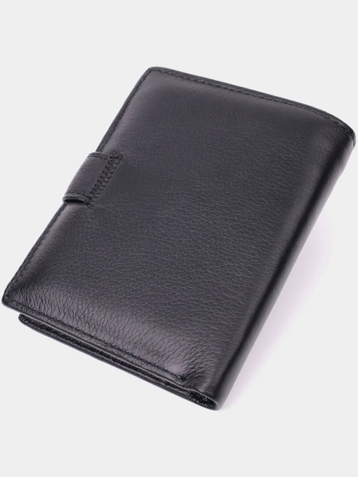 ST Leather Accessories Гаманець колір чорний фото 2
