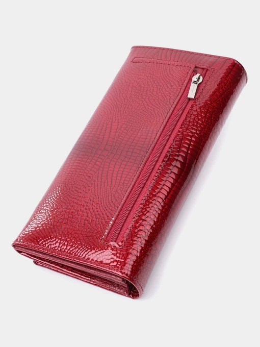 ST Leather Accessories Гаманець колір червоний фото 2