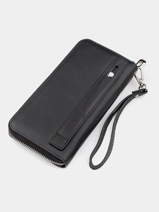 ST Leather Accessories Гаманець колір чорний фото 2
