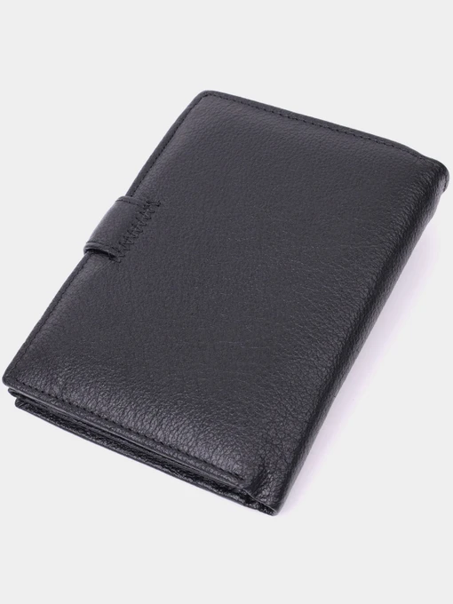 ST Leather Accessories Гаманець колір чорний фото 2