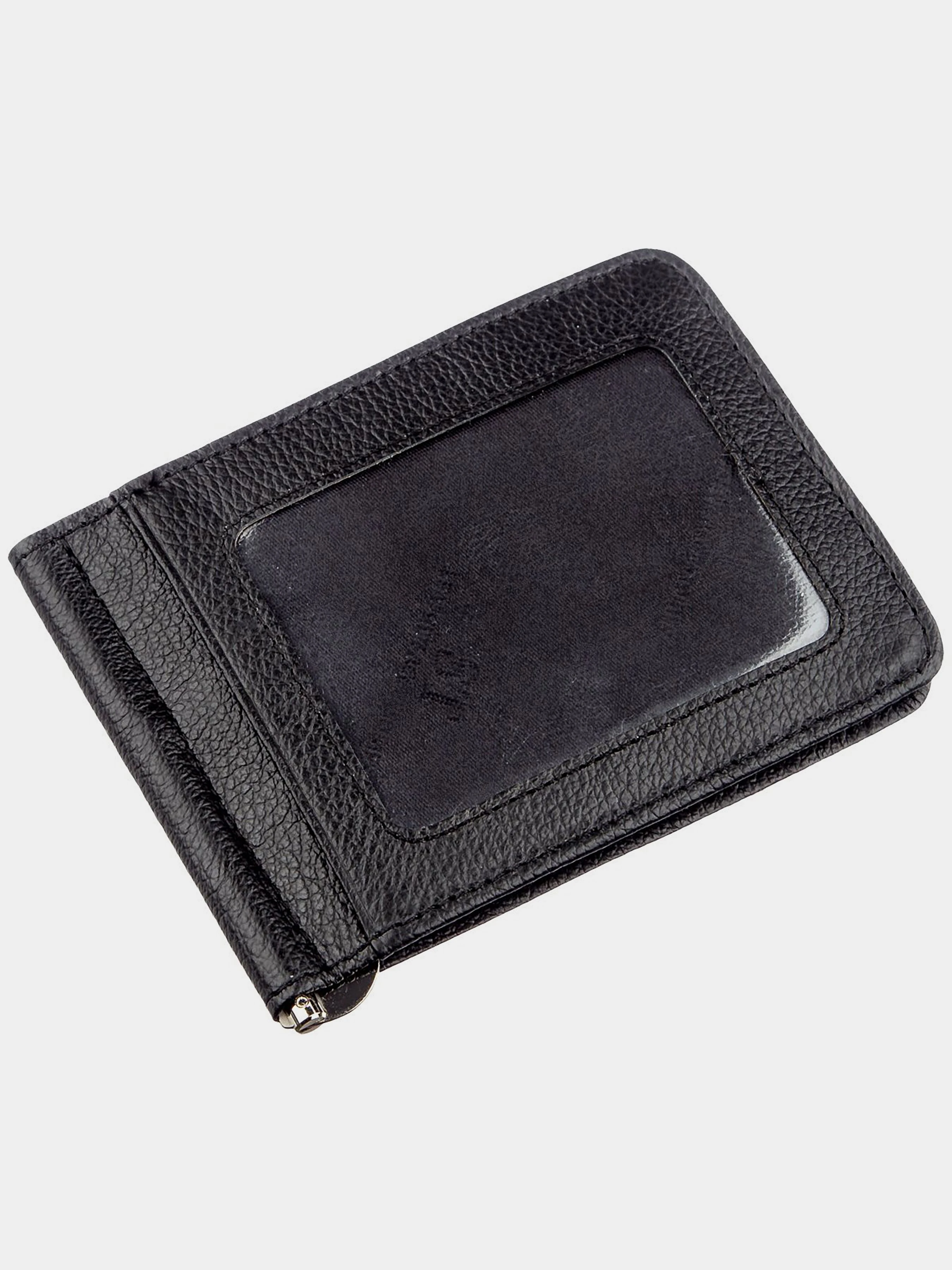 ST Leather Accessories Портмоне колір чорний