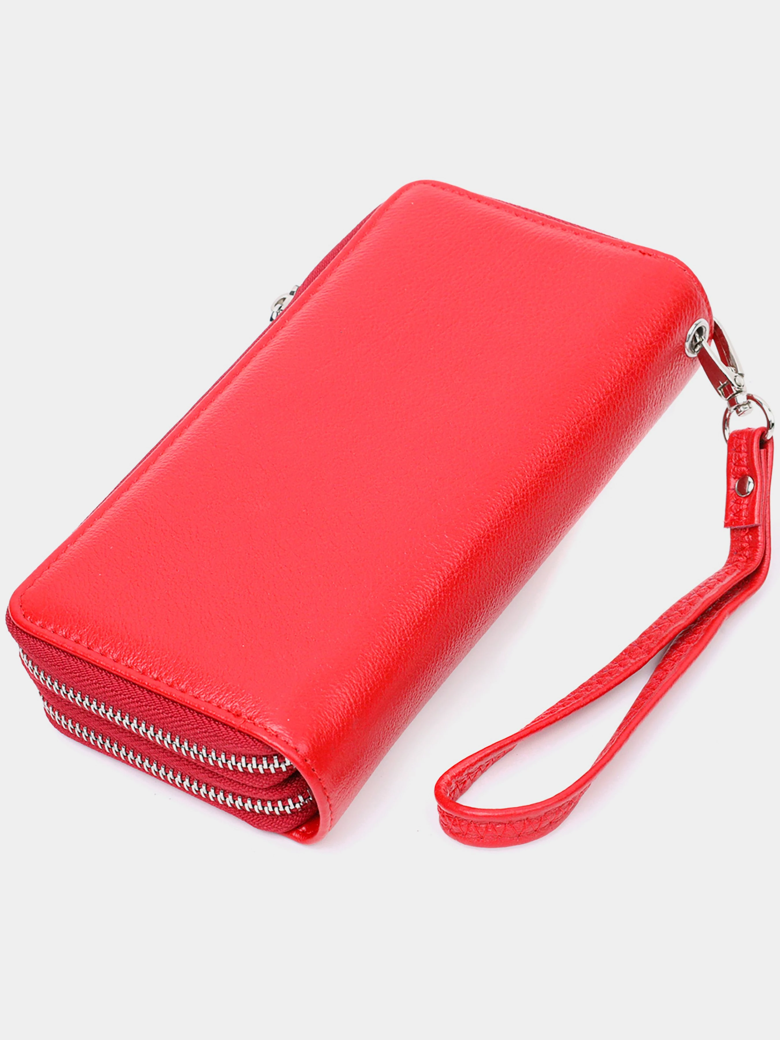 ST Leather Accessories Гаманець колір червоний фото 2