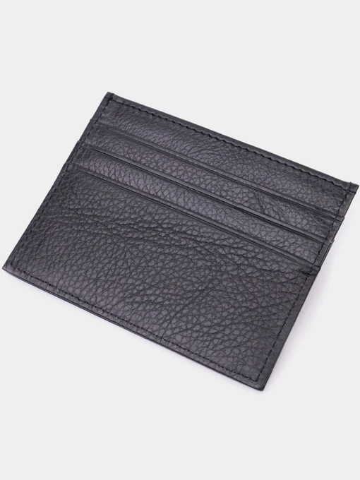 ST Leather Accessories Візитниця колір чорний фото 2