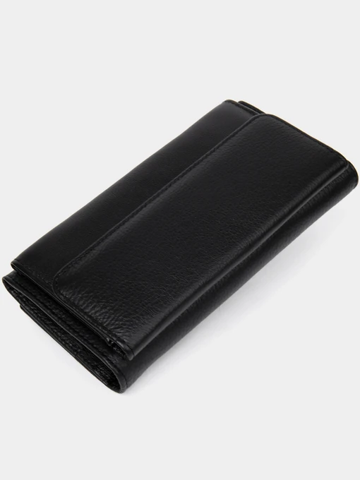 ST Leather Accessories Гаманець колір чорний фото 2