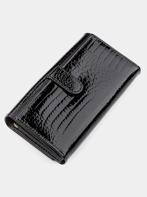 ST Leather Accessories Гаманець колір чорний фото 2