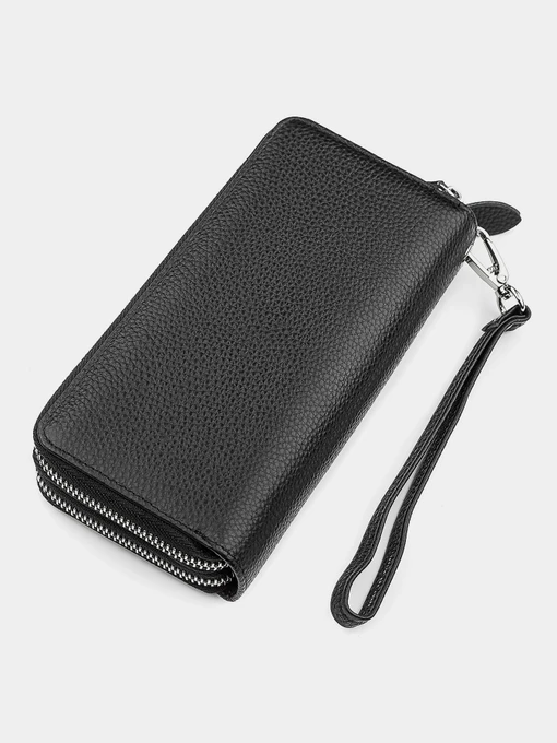 ST Leather Accessories Гаманець колір чорний фото 2