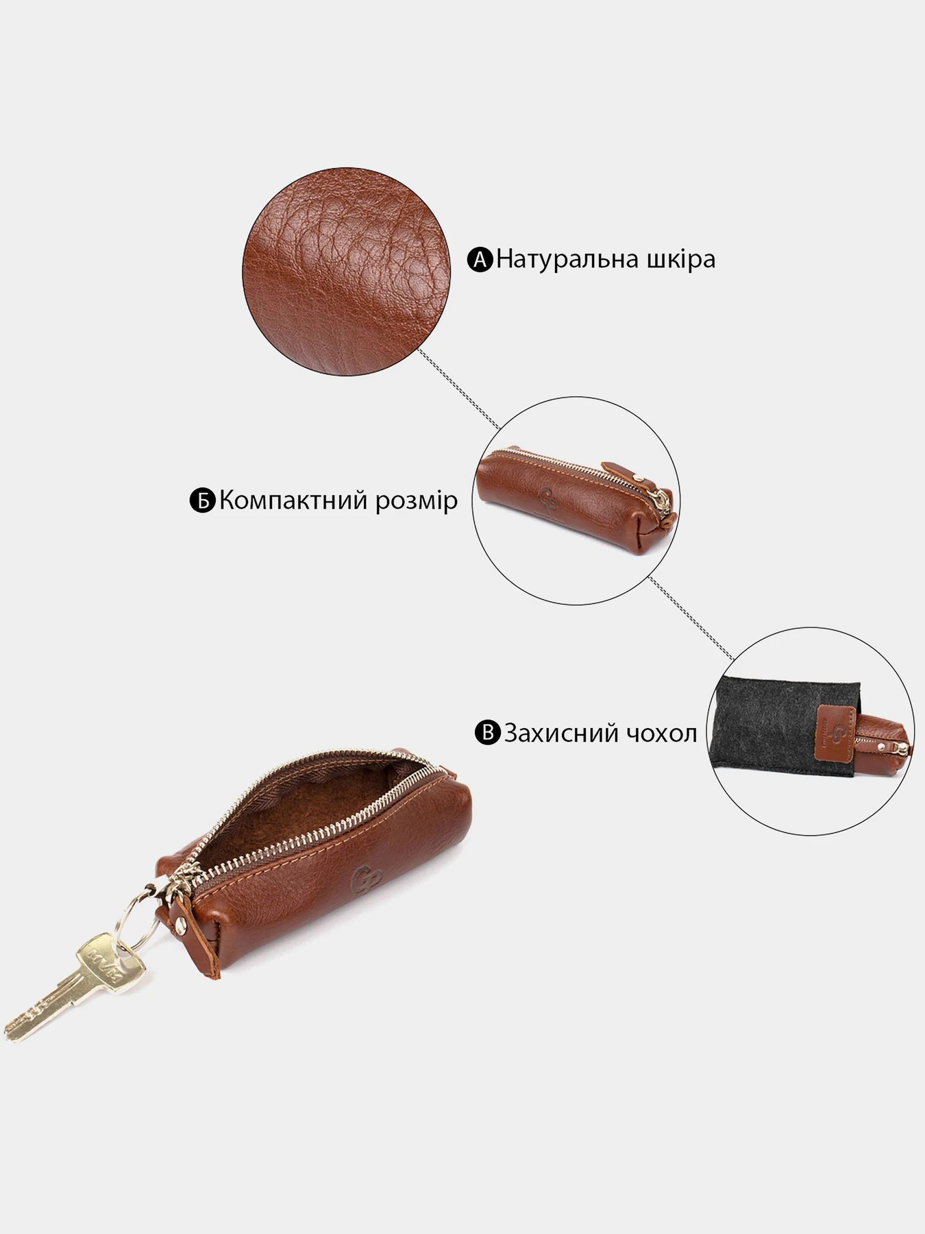 Кошельки Grande Pelle модель bag24_11388 Фото