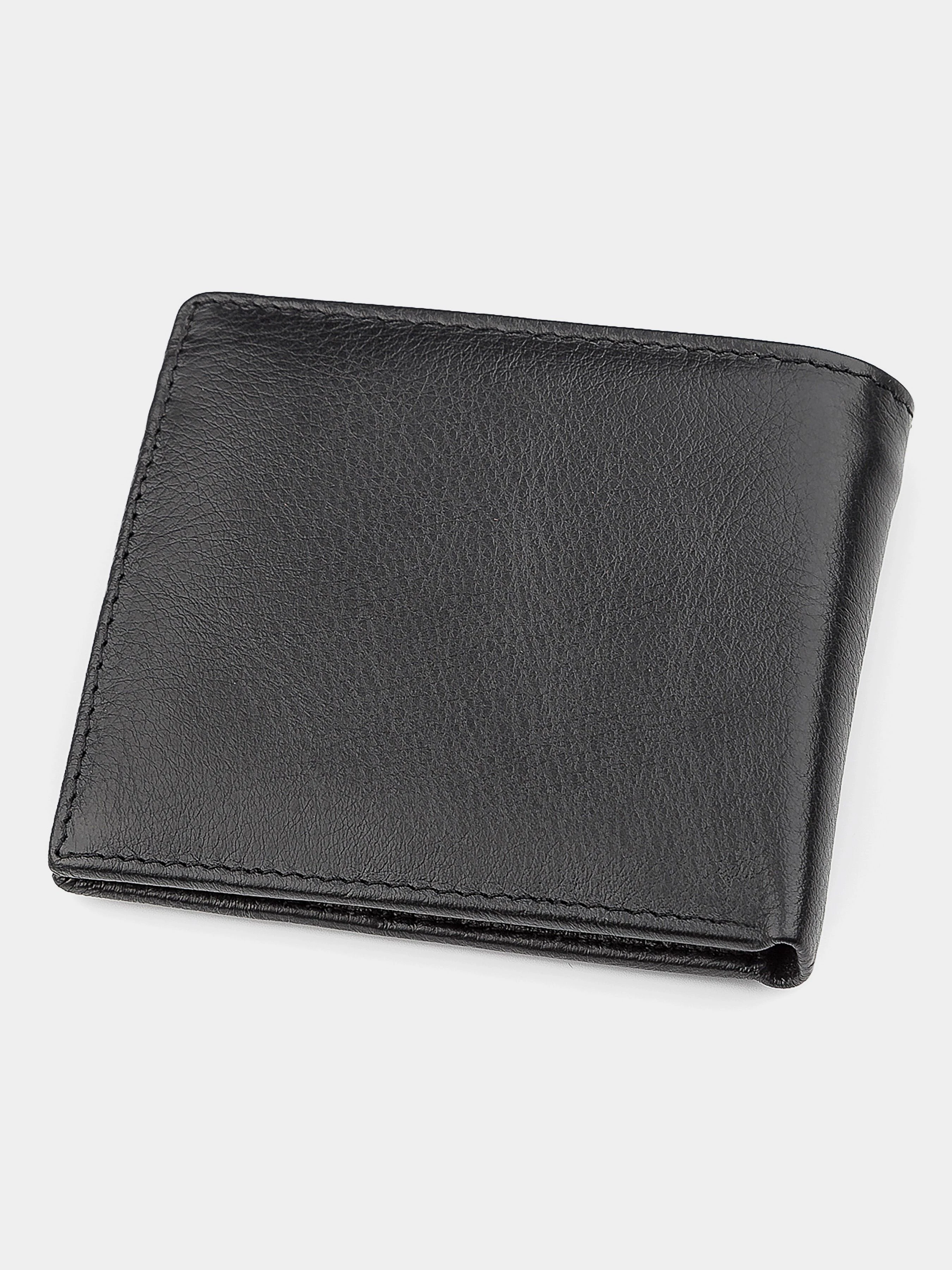 ST Leather Accessories Гаманець колір чорний фото 2