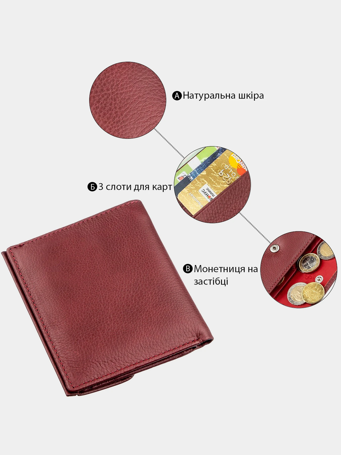 Кошельки ST Leather Accessories модель bag24_18920 Фото