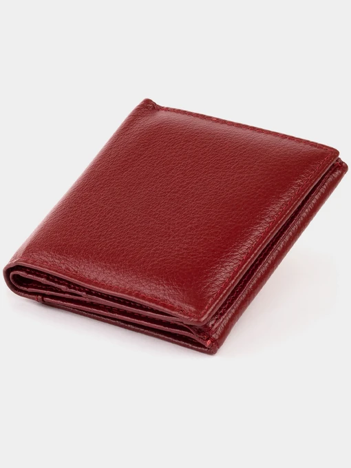 ST Leather Accessories Гаманець колір бордовий фото 2