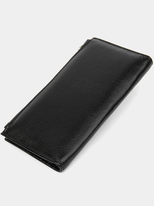 ST Leather Accessories Гаманець колір чорний фото 2