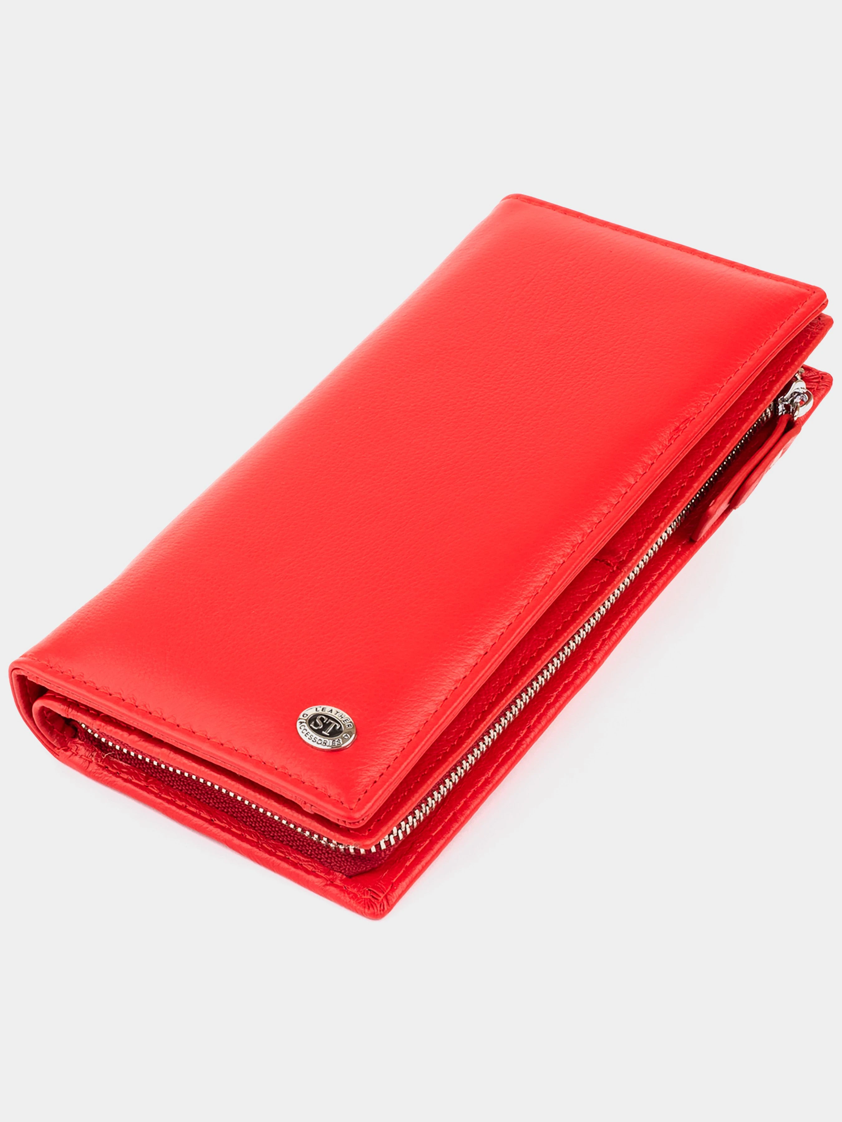 ST Leather Accessories Гаманець колір червоний