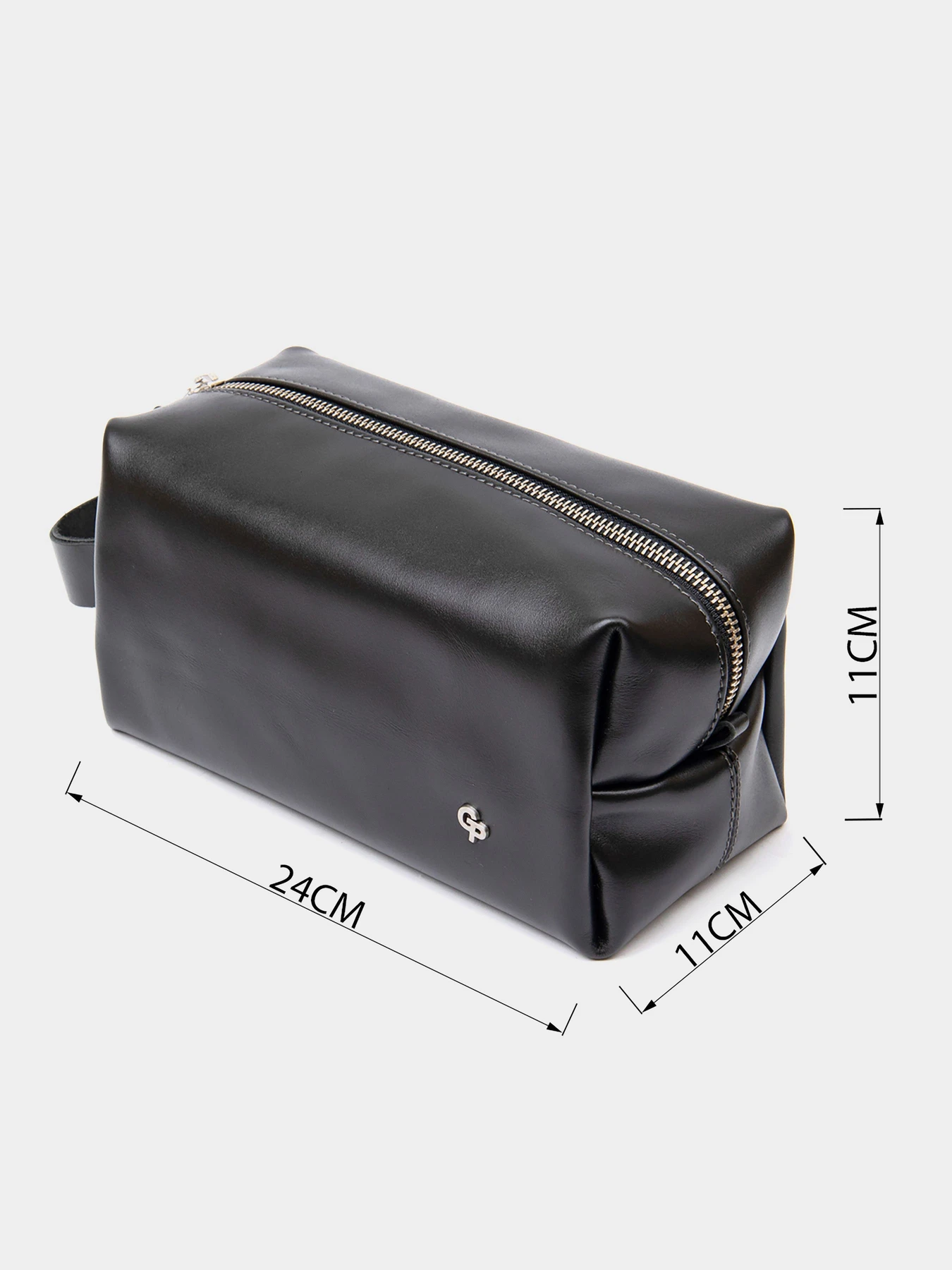Мужской кожаный несессер GRANDE PELLE Черный Grande Pelle модель bag24_11417 Мужской кожаный несессер GRANDE PELLE Черный Grande Pelle модель bag24_11417 Фото