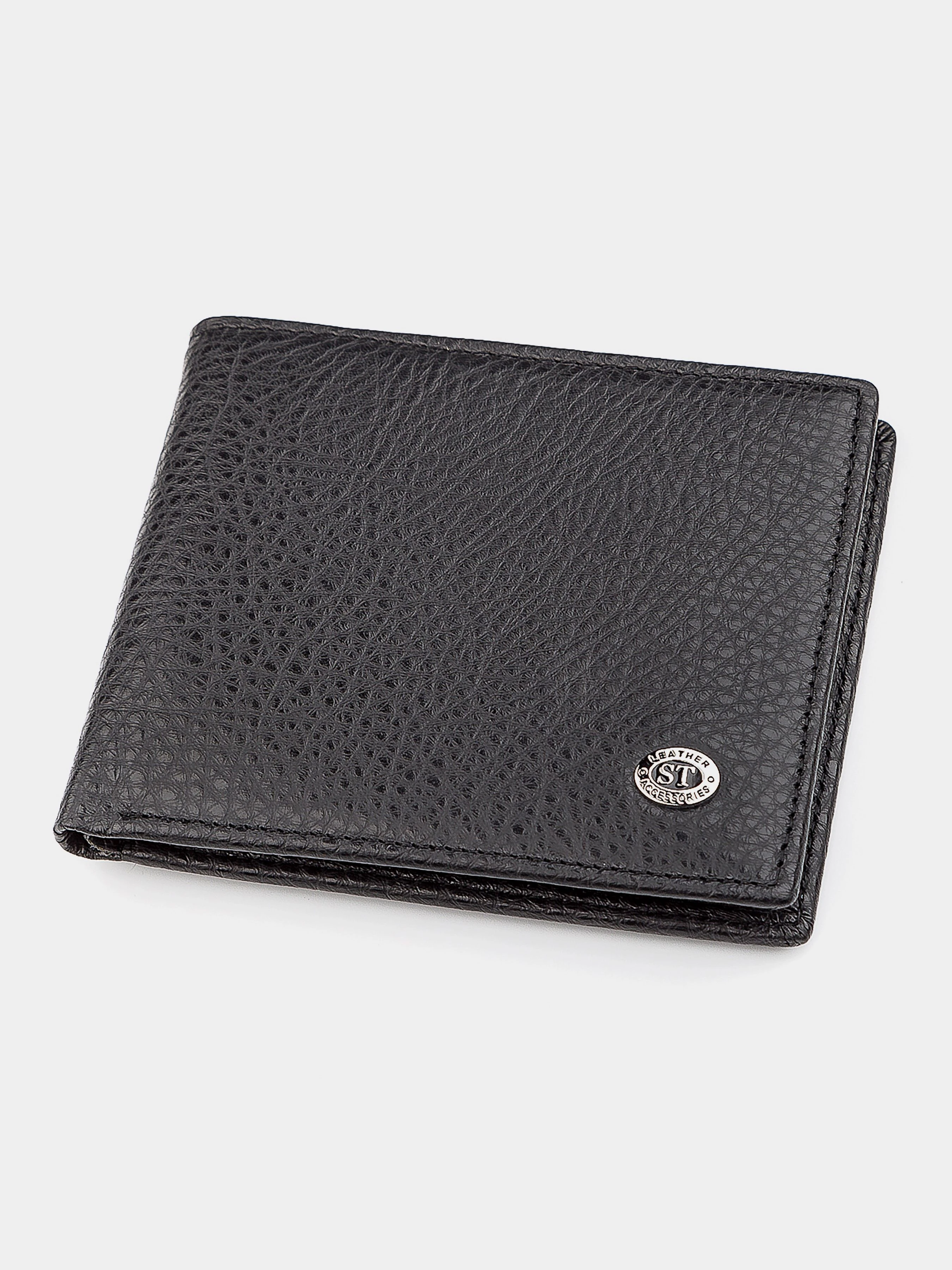 ST Leather Accessories Гаманець колір чорний