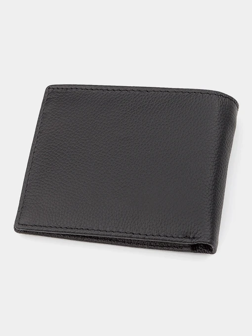 ST Leather Accessories Гаманець колір чорний фото 2