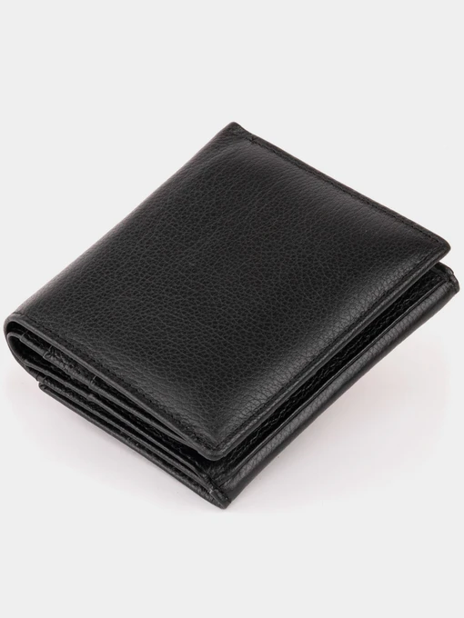 ST Leather Accessories Гаманець колір чорний фото 2