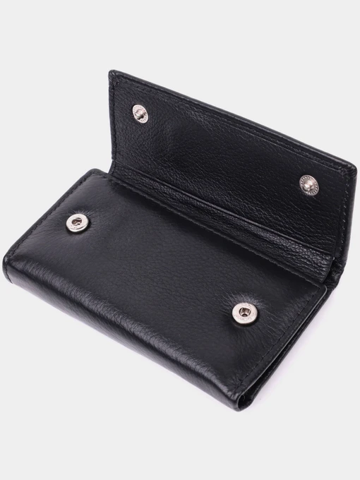 ST Leather Accessories Ключниця колір чорний фото 3