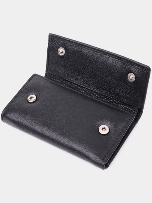 ST Leather Accessories Ключниця колір чорний фото 3