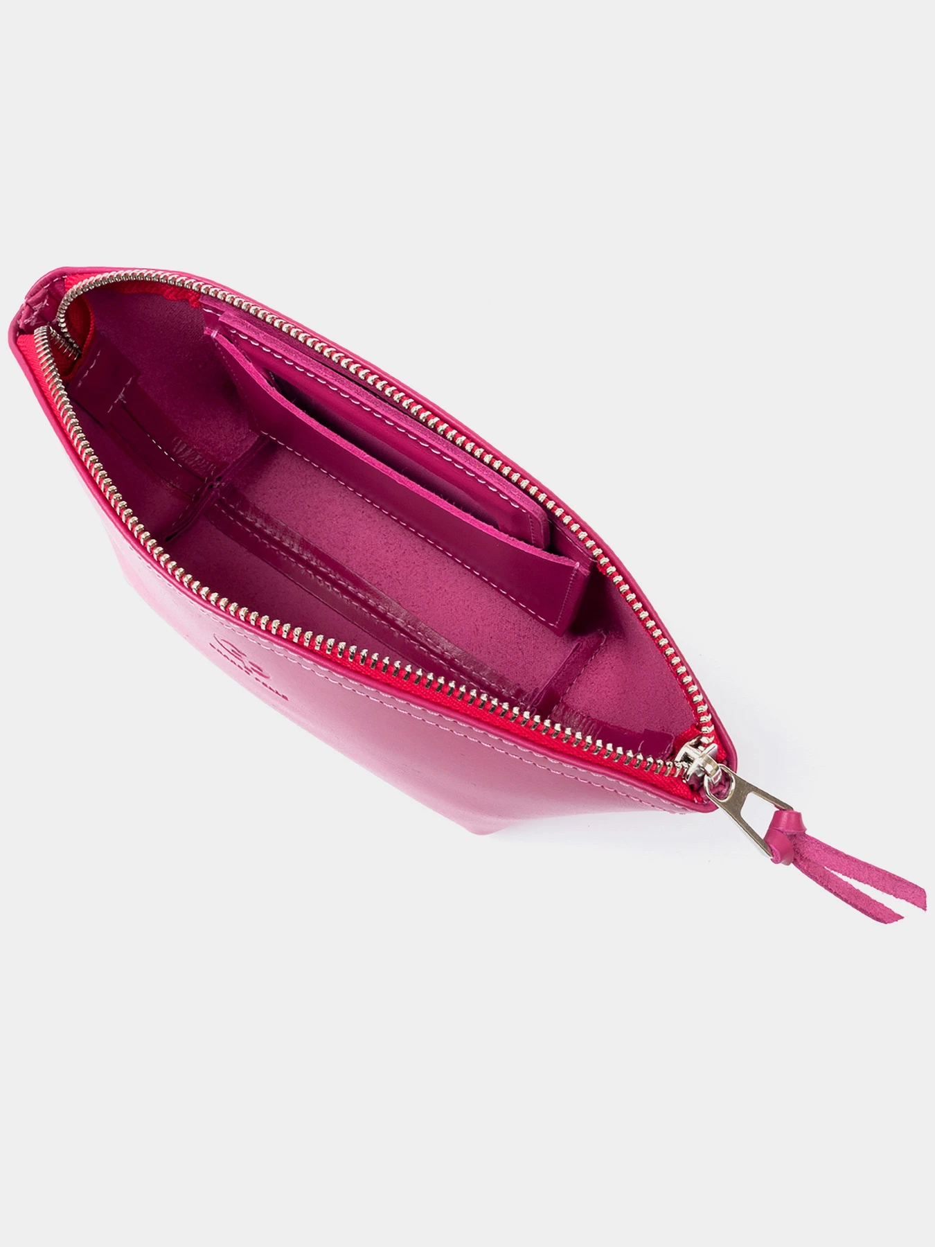 Женская косметичка из кожи Amelin GRANDE PELLE Фуксия Grande Pelle модель bag24_11301 Женская косметичка из кожи Amelin GRANDE PELLE Фуксия Grande Pelle модель bag24_11301 Фото