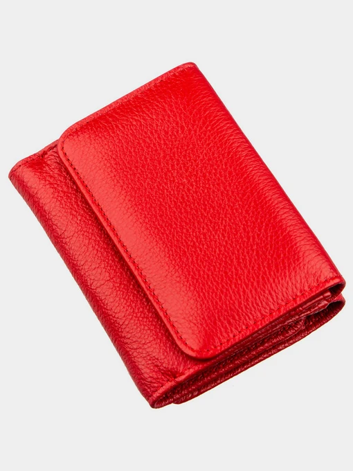 ST Leather Accessories Гаманець колір червоний фото 2