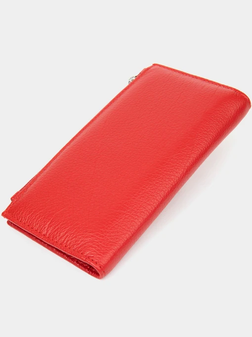 ST Leather Accessories Гаманець колір червоний фото 2