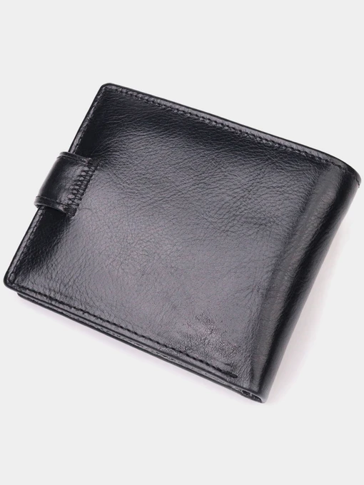 ST Leather Accessories Гаманець колір чорний фото 2