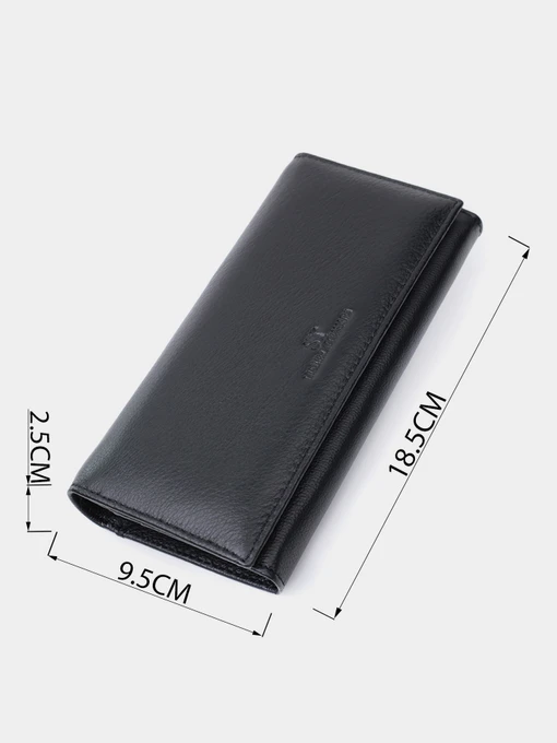 ST Leather Accessories Гаманець колір чорний фото 3