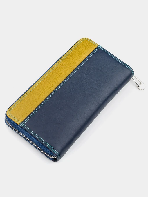 ST Leather Accessories Гаманець колір синій фото 2