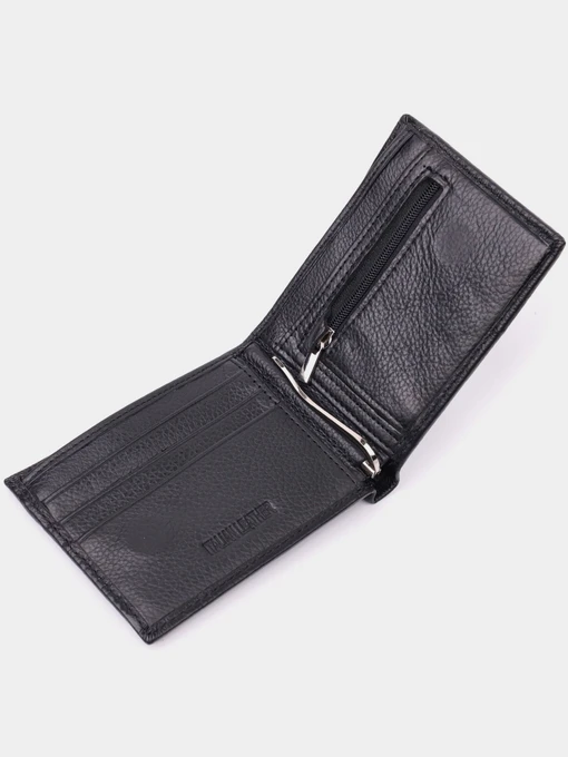 ST Leather Accessories Гаманець колір чорний фото 3