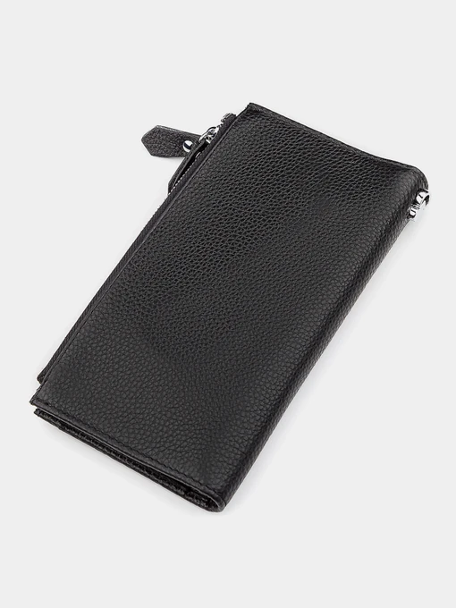 ST Leather Accessories Гаманець колір чорний фото 2