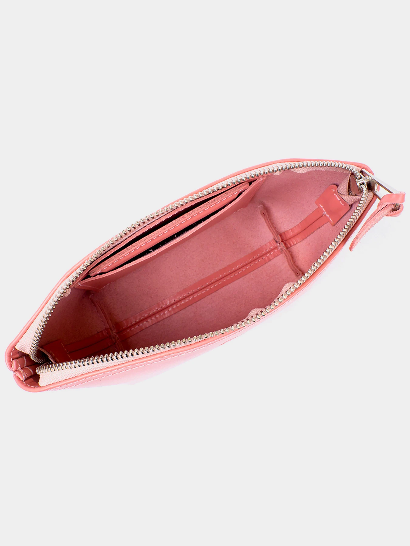 Женская косметичка из кожи Amelin GRANDE PELLE  Пудровая Grande Pelle модель bag24_11299 Фото