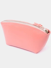Женская косметичка из кожи Amelin GRANDE PELLE  Пудровая Grande Pelle модель bag24_11299 Фото