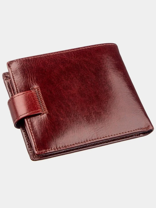 Boston Leather Accessories Гаманець колір коричневий фото 2