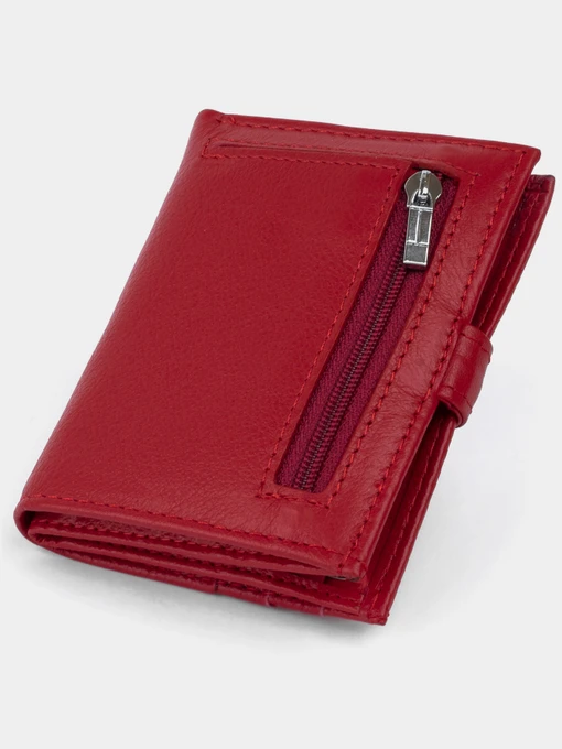 ST Leather Accessories Гаманець колір червоний фото 2