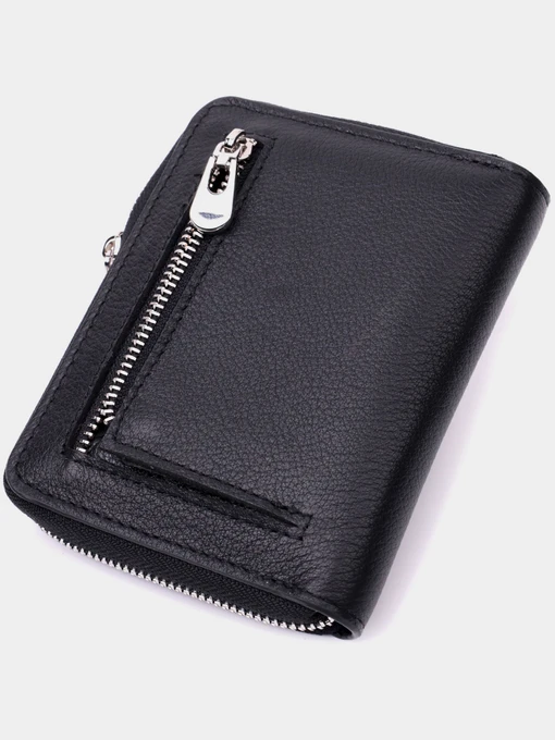 ST Leather Accessories Гаманець колір чорний фото 2