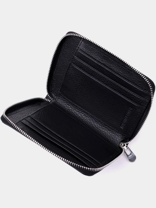 ST Leather Accessories Гаманець колір чорний фото 3