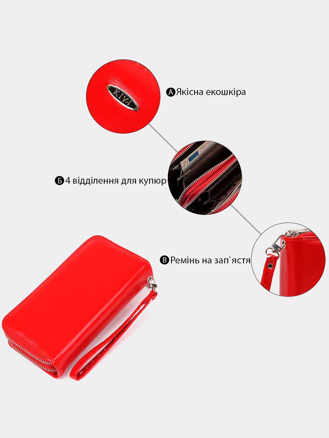 Гаманці Kivi модель bag24_19055 Гаманці Kivi модель bag24_19055 Фото