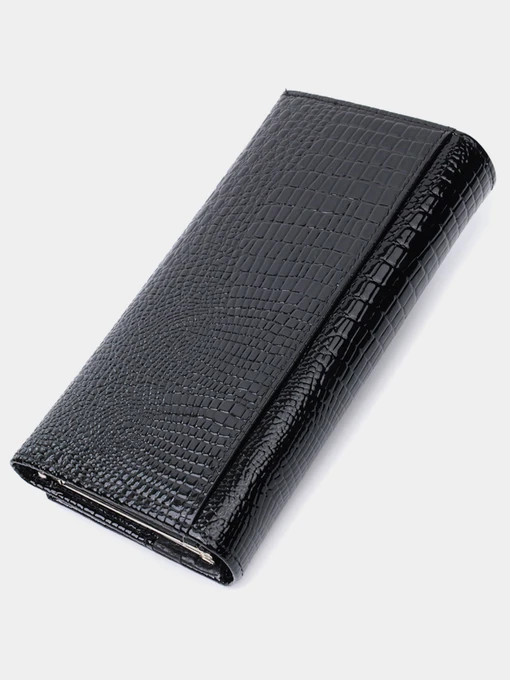 ST Leather Accessories Гаманець колір чорний фото 2