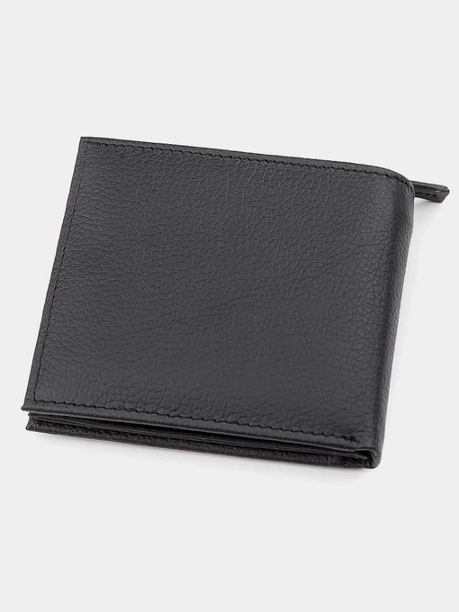 ST Leather Accessories Гаманець колір чорний фото 2