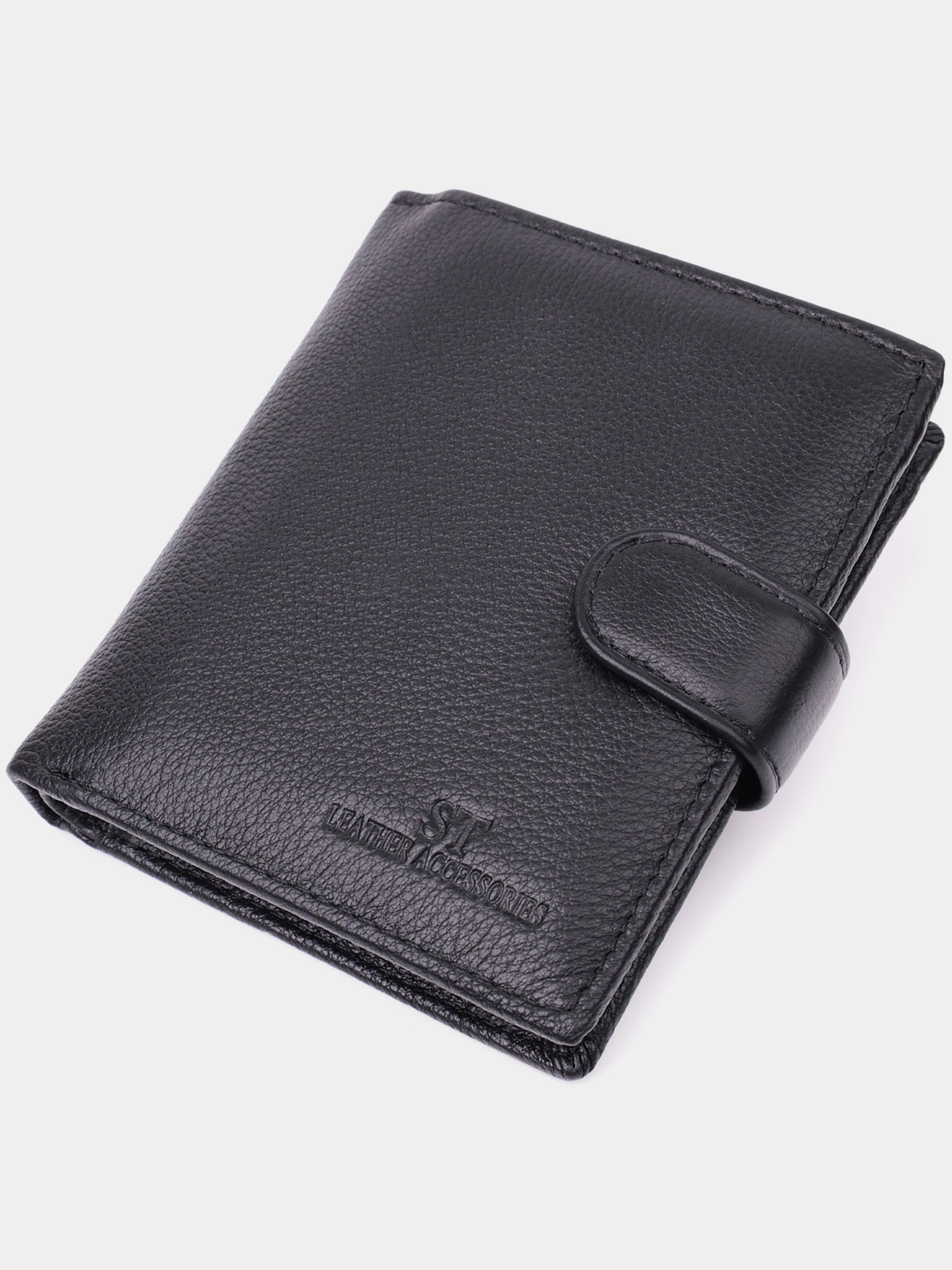 ST Leather Accessories Гаманець колір чорний