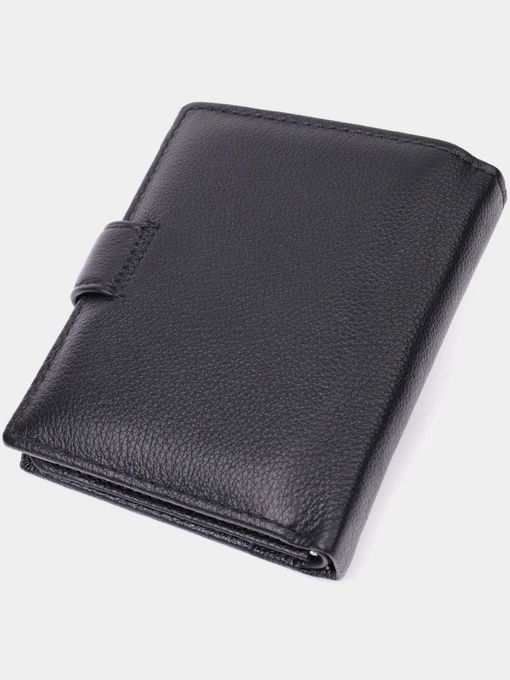 ST Leather Accessories Гаманець колір чорний фото 2