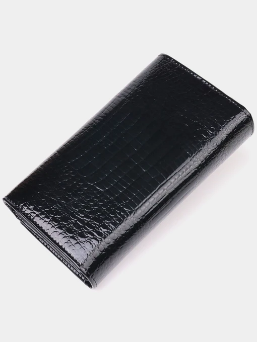 ST Leather Accessories Гаманець колір чорний фото 2