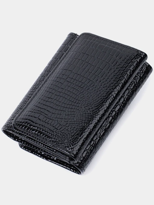 ST Leather Accessories Гаманець колір чорний фото 2
