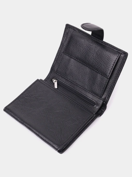 ST Leather Accessories Гаманець колір чорний фото 3