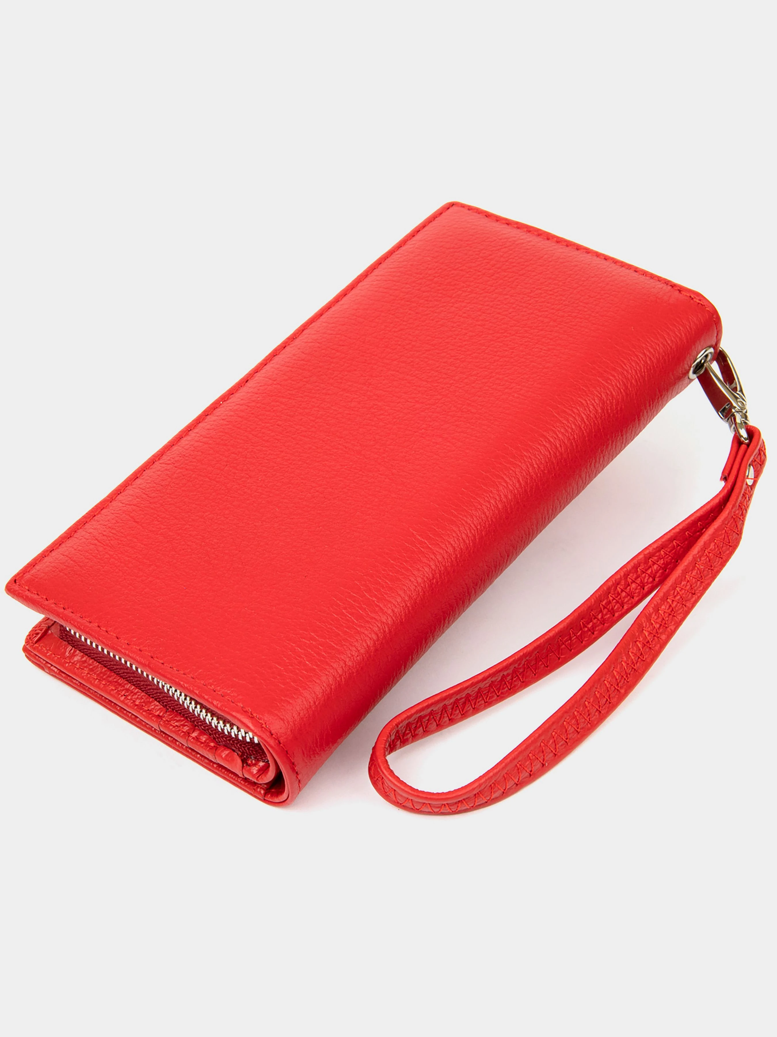 ST Leather Accessories Гаманець колір червоний фото 2