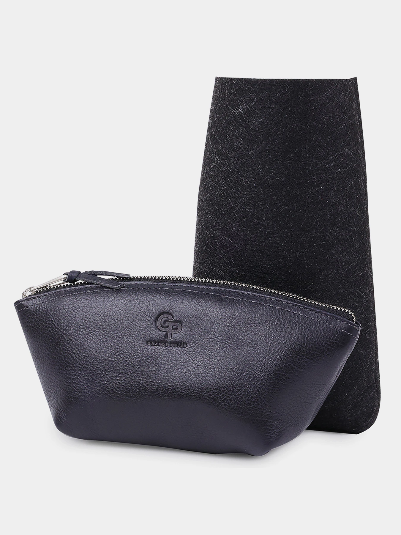 Кожаная женская Органайзер-косметичка GRANDE PELLE Черный Grande Pelle модель bag24_11570 Кожаная женская Органайзер-косметичка GRANDE PELLE Черный Grande Pelle модель bag24_11570 Фото