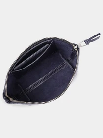 Кожаная женская Органайзер-косметичка GRANDE PELLE Черный Grande Pelle модель bag24_11570 Фото